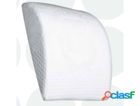 Cojín ORTOPRIME de Espuma Viscoelástica Lumbar Blanco