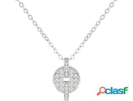 Collar VANCRYSTALS Jazmim (Latón - Plateado - 25 cm)