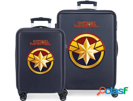 Conjunto de Maletas MARVEL All Avengers (Azul - 48 x 68 x 26