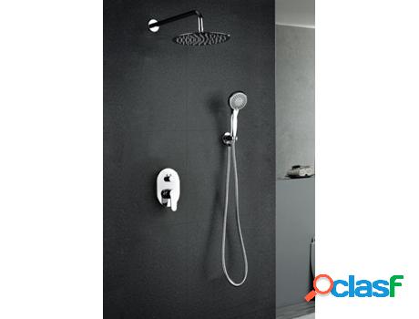 Conjunto ducha monomando empotrado Oslo IMEX GPE005