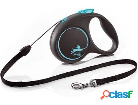 Correa para Perros FLEXI Ajustable y Reflectante (Azul - 5m