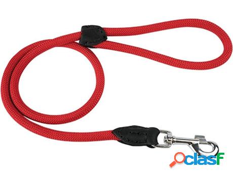 Correa para Perros GLOBAL (Rojo - 70x1.2cm - Nylon)