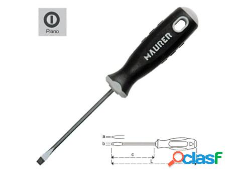 Destornillador maurer estampado 1,2x6,5x150 mm.