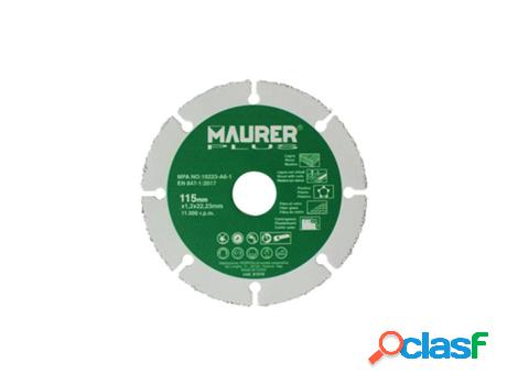 Disco de corte para madera y plasticos ø 115 x 1,2 mm.