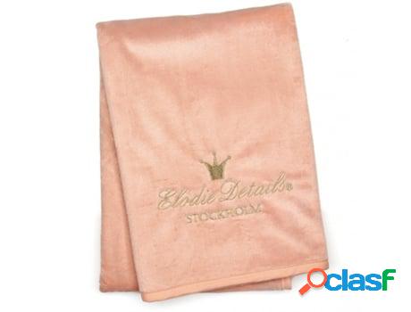 ELODIE DETAILS Manta Terciopelo Perlado Rosa Desteñido