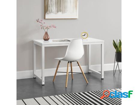 Escritorio EN.CASA Acero/Aglomerado de melamina (Blanco - 75