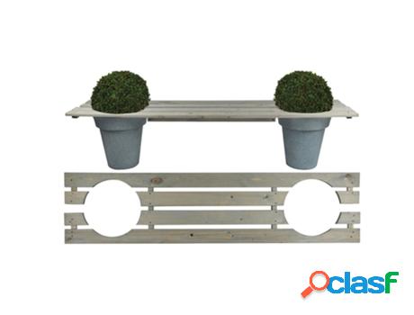Esschert Design Banco Jardinera 180 Cm Ng71