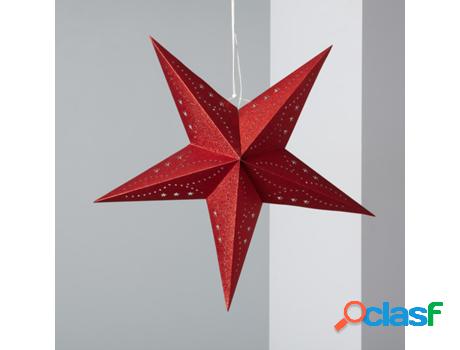 Estrella de Led LEDKIA (Rojo - - - Cartón)