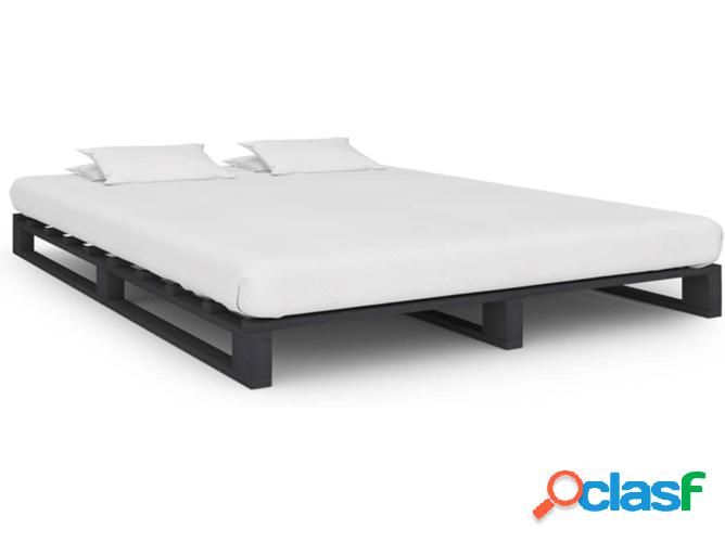 Estructura de Cama VIDAXL paletas pino macizo 140x200 cm