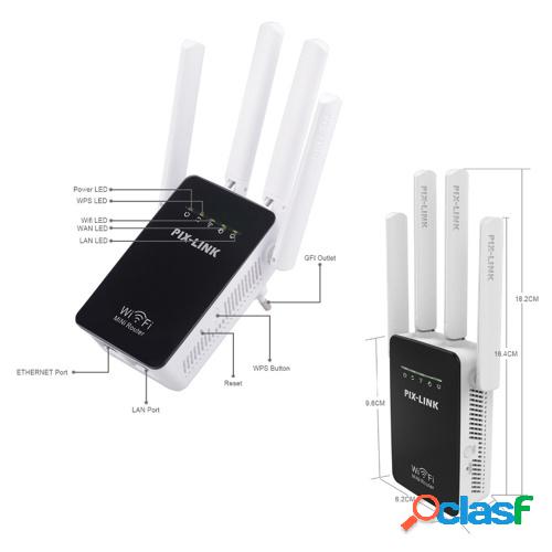 Extensor WiFi 300Mbps Amplificador de señal inalámbrica