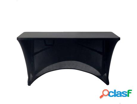 Funda Mesa AKTIVE (Negro - Poliéster - 122x61x76 cm)