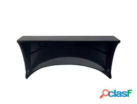 Funda Mesa AKTIVE (Negro - Poliéster - 183x76x76 cm)