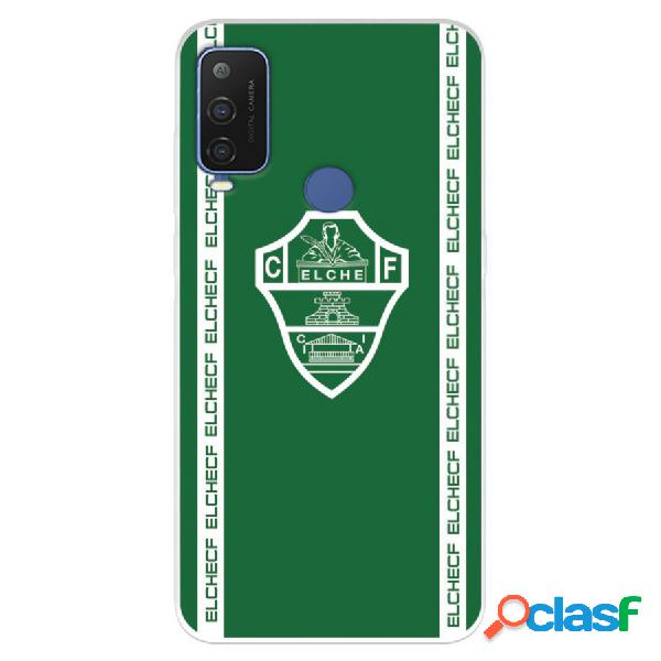 Funda Para Alcatel 1 L Pro Del Elche Cf Escudo Fondo Verde -
