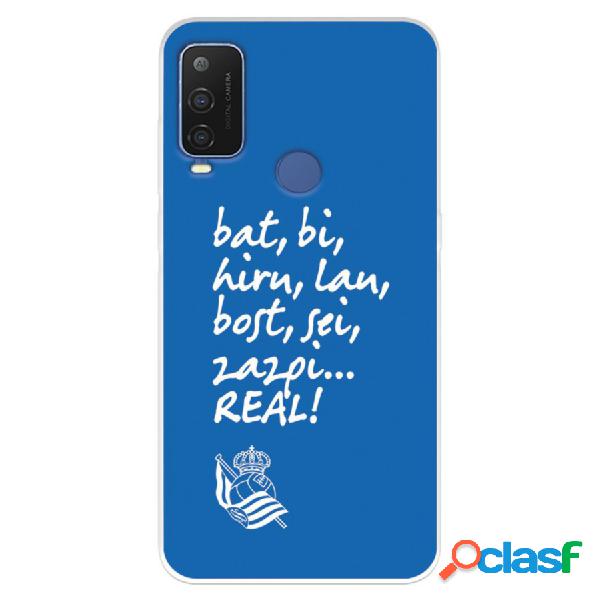 Funda Para Alcatel 1 L Pro Del Real Sociedad De Fútbol Real