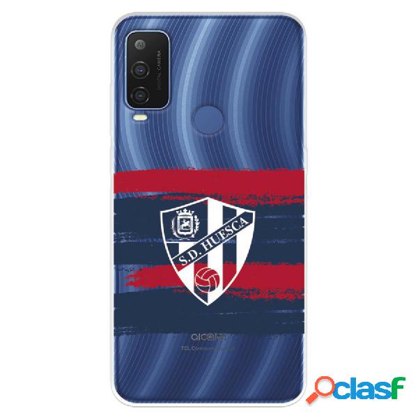Funda Para Alcatel 1 L Pro Del Sd Huesca Rayas Transparente