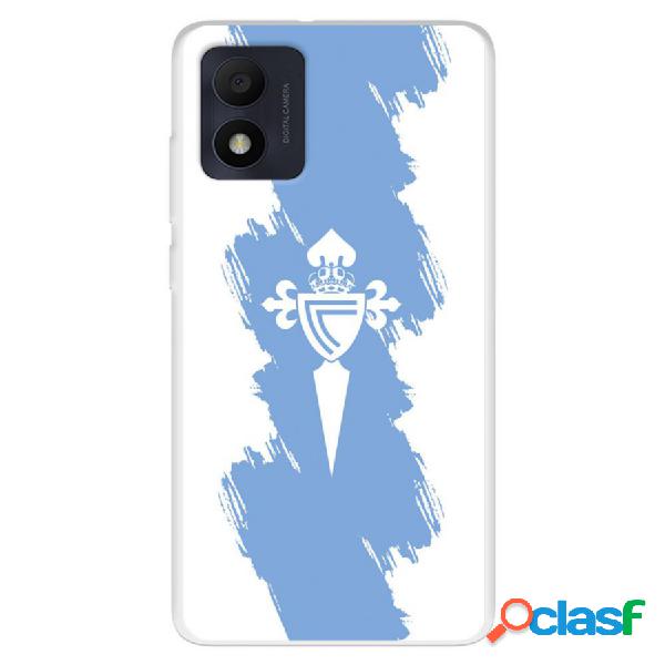 Funda Para Alcatel 1B 2022 Del Rc Celta Escudo Trazo Azul -