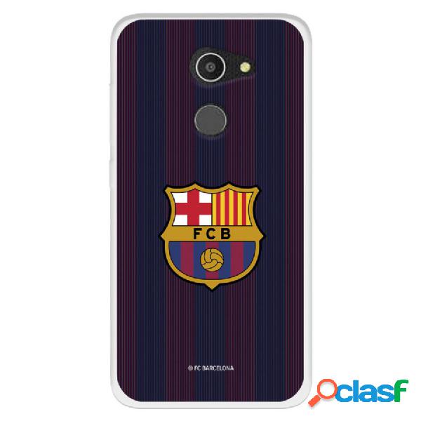 Funda Para Alcatel A3 Del Fc Barcelona Rayas Blaugrana -