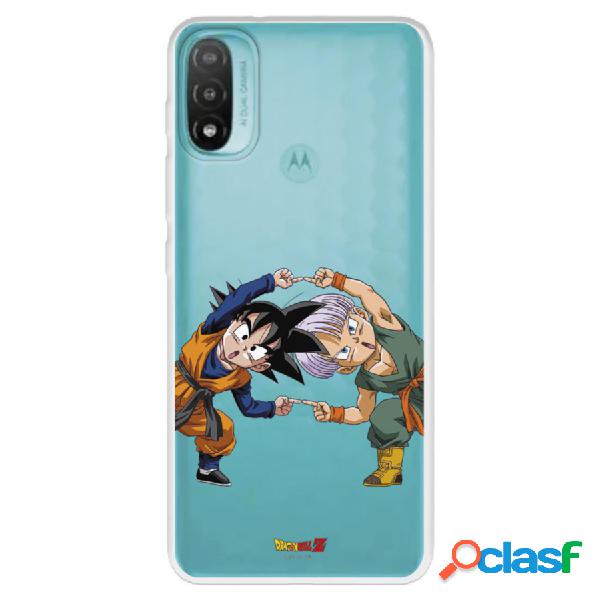 Funda Para Motorola Moto E40 Oficial De Dragon Ball Goten Y