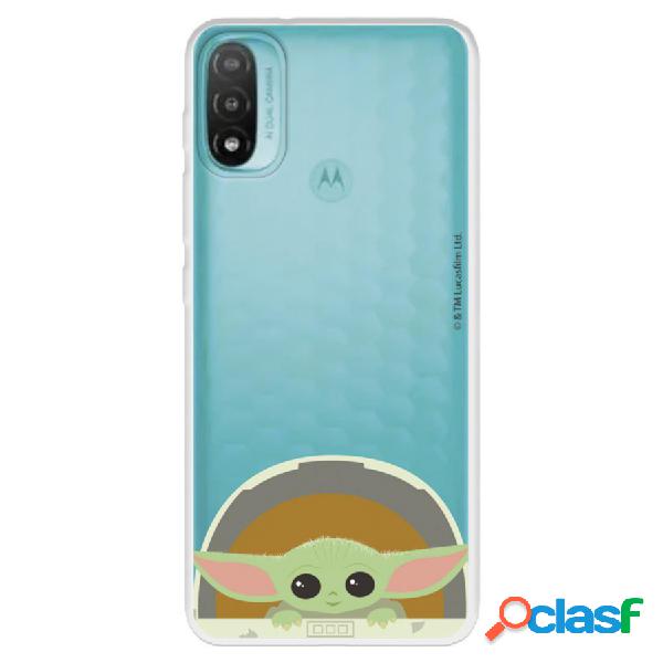 Funda Para Motorola Moto E40 Oficial De Star Wars Baby Yoda