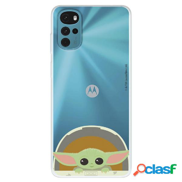 Funda Para Motorola Moto G22 Oficial De Star Wars Baby Yoda