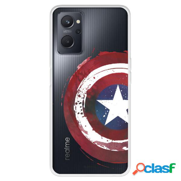 Funda Para Oppo A76 Oficial De Marvel Capitán América