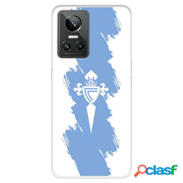 Funda Para Realme Gt Neo 3 Del Rc Celta Escudo Trazo Azul -