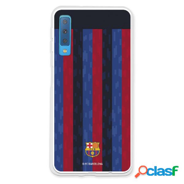 Funda Para Samsung Galaxy A7 2018 Del Fc Barcelona Fondo