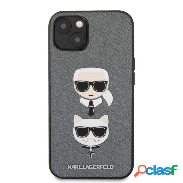 Funda Rígida KARL LAGERFELD diseño caras Karl y Choupette