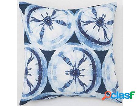 Funda de Cojín COTTON ARTEAN Cuadrado (Azul - 45x45 cm -