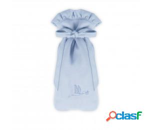 Funda de biberón bebé azul