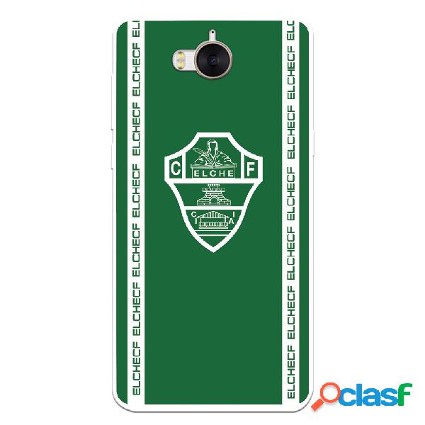 Funda para Huawei Y6 2017 del Elche CF Escudo Fondo Verde