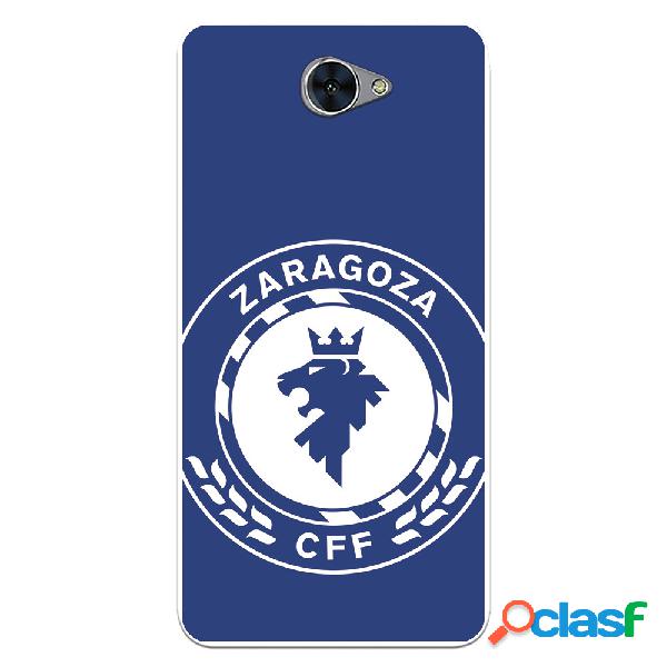 Funda para Huawei Y7 del Zaragoza CF Femenino Escudo Grande