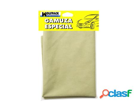 Gamuza especial cristales profesional 40x60 cm. wolfpack