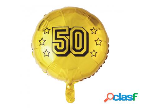Globo WEFIESTA Foil Redondo 50º Cumpleaños