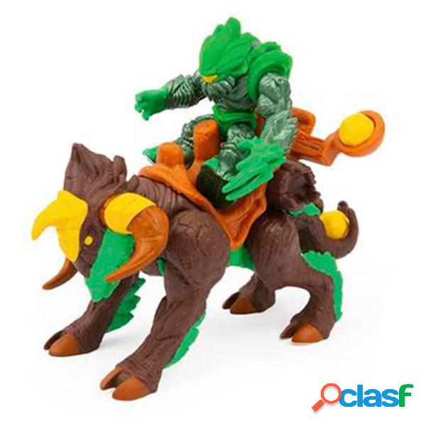 Gormiti Legends Troncalion Elemental Beasts con Figura