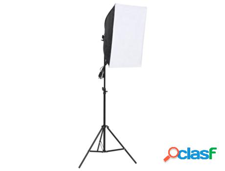 Iluminación Profesional De Estudio VIDAXL (Blanco)