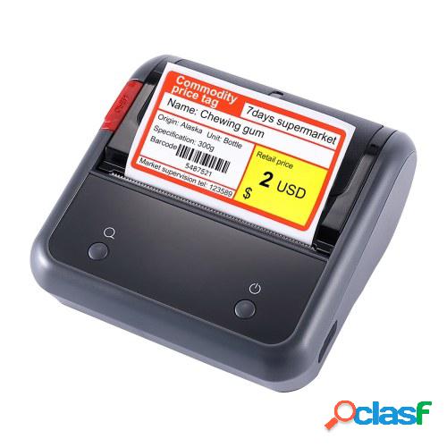 Impresora de etiquetas térmica portátil de 80 mm BT Label