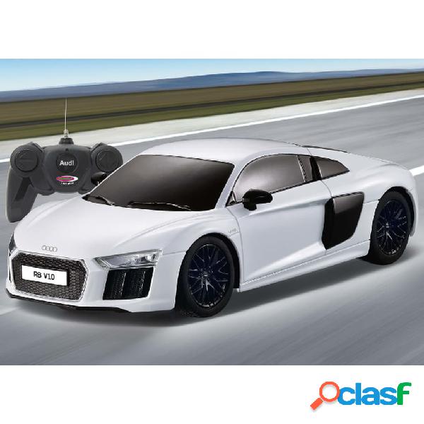 JAMARA Coche superdeportivo teledirigido Audi R8 2015 blanco