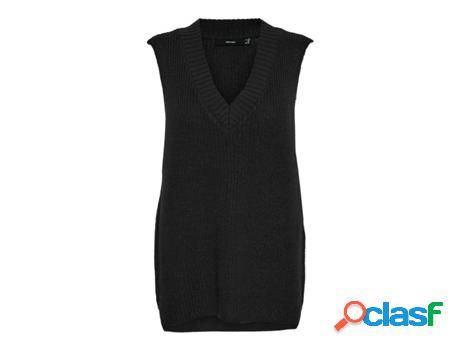 Jersey De Mujer Sin Mangas Y Con Cuello De Pico Vero Moda