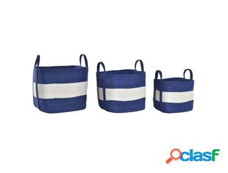 Juego De Cestas Dkd Home Decor Jute (40 X 32 X 40 Cm)