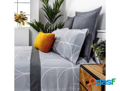 Juego de Sábanas COTTON ARTEAN Maison (Gris - Cama de 180