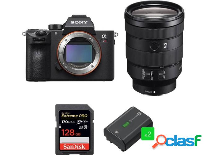 Kit Cámara Mirrorless SONY Alpha 7R III + FE 24-105 mm F4 G