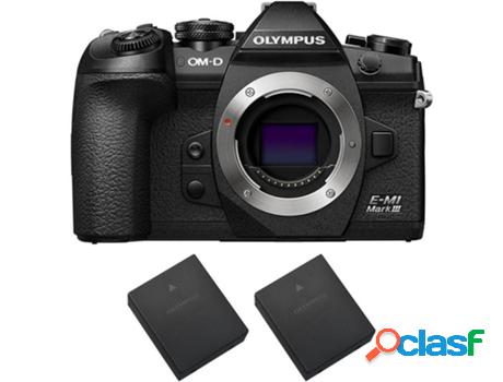 Kit Cámara Mirrorless y Baterías OLYMPUS OM-D E-M1 Mark