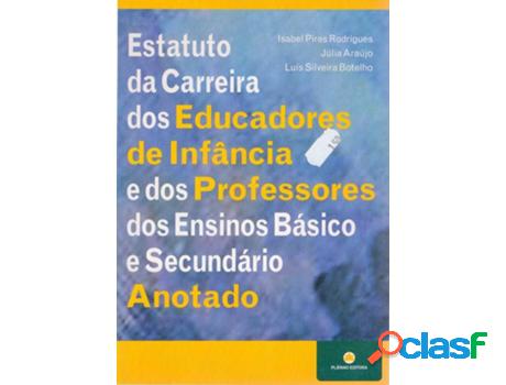 Libro Estatuto da Carreira dos Educadores de Infância e dos