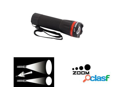 Linterna maurer led zoom 50 lúmenes 3aaa plástico