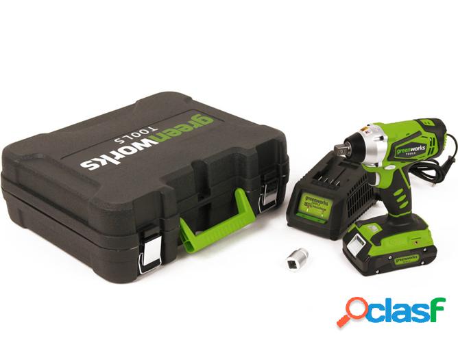 Llave de Impacto GREENWORKS G24IWK2