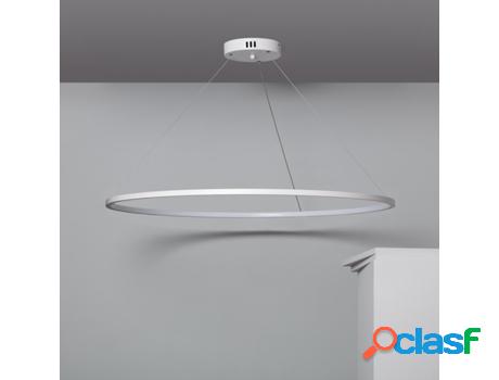 Lámpara Colgante LEDKIA (Blanco - - 30 W - Aluminio)