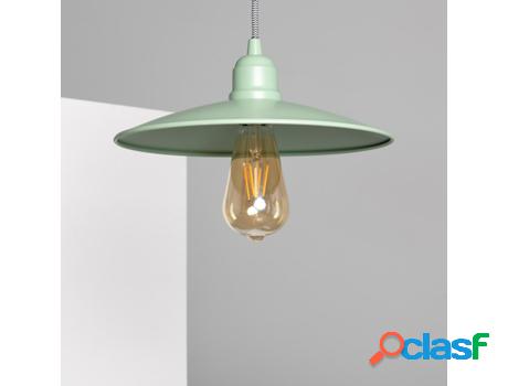 Lámpara Colgante LEDKIA (Verde - E27 - 40 W - Metal)