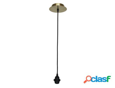 Lámpara LUMISKY Battista Gold (Metal - Amarillo - 14 x 14 x