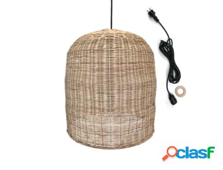 Lámpara LUMISKY Giacomo (Fibras Naturales - Beis - 40 x 45
